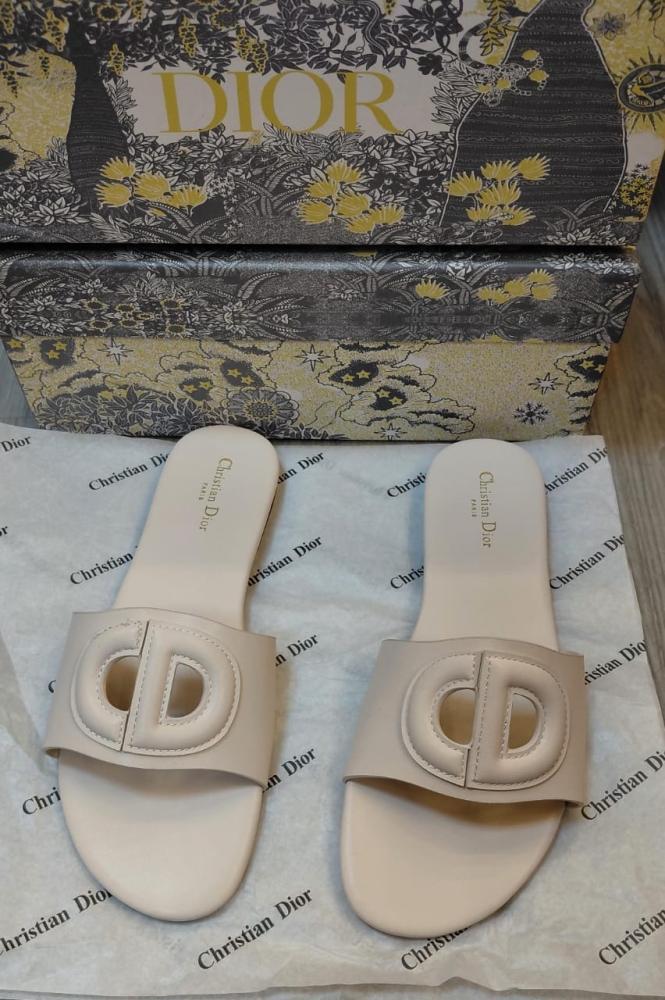 Dior Double D Slide Sandals
