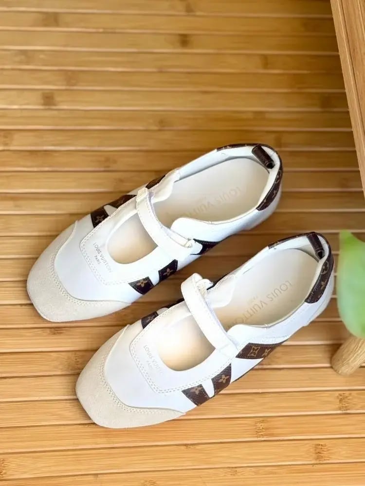 Louis Vuitton Mary Jane Ballet Flats