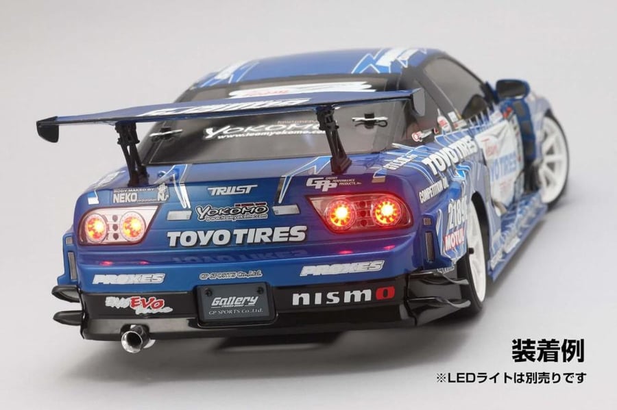 Yokomo 1/10 Team Toyo Tires Drift w/GP Sports Light Bracket (SD-TY180L)