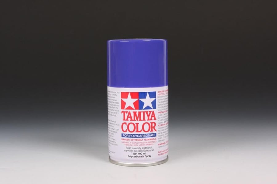 Tamiya PS-35 Blue Violet Lexan Spray Paint (100ml) for RC (86035)