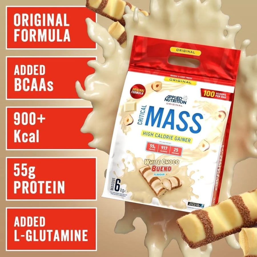 أبلايد نيوتريشن كريتيكال ماسس ( بروتين الضخامة ) | Applied Nutrition Critical Mass
