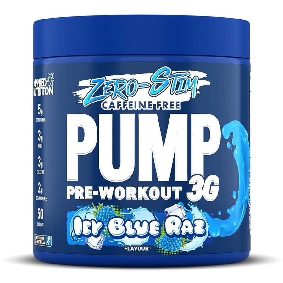 أبلايد نيوتريشن بمب 3جي ماقبل التمرين (بدون كافيين) | Applied Nutrition pump 3G pre workout