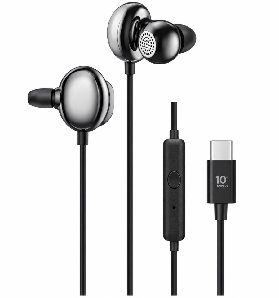 سماعة أذن سلكية TENPLUS ClipFit PRO T3639 – صوت Hi-Fi بتصميم مريح