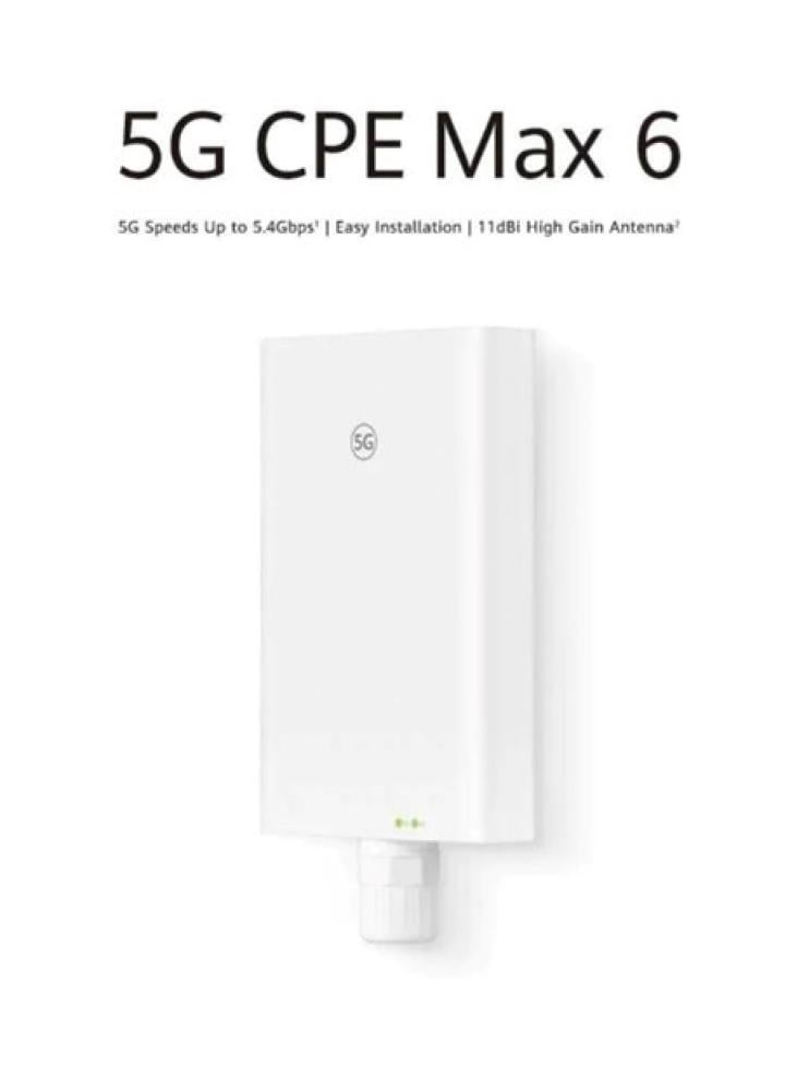 راوتر 5G CPE Max 6 – إنترنت فائق السرعة للاستخدام المنزلي والمكتبي