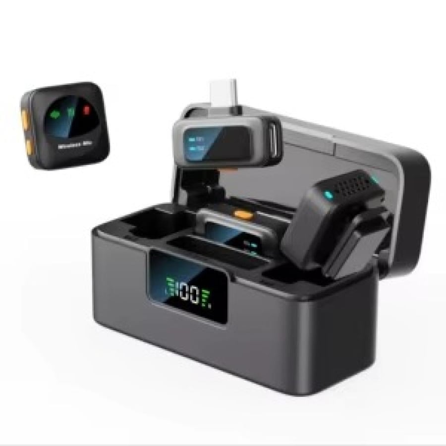 ميكروفون لاسلكي T40 Lavalier — جودة صوت بلا حدود