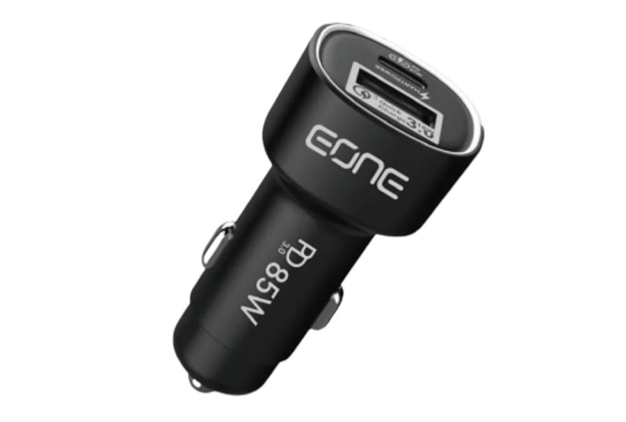 EONE car charger fast - 85 W dual ports USB-C USB-A fast charging with PD technology
