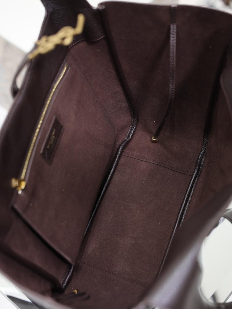 Saint Laurent Le 5 A 7 سانلوران توت باق جلد مقاس سمول لون بني