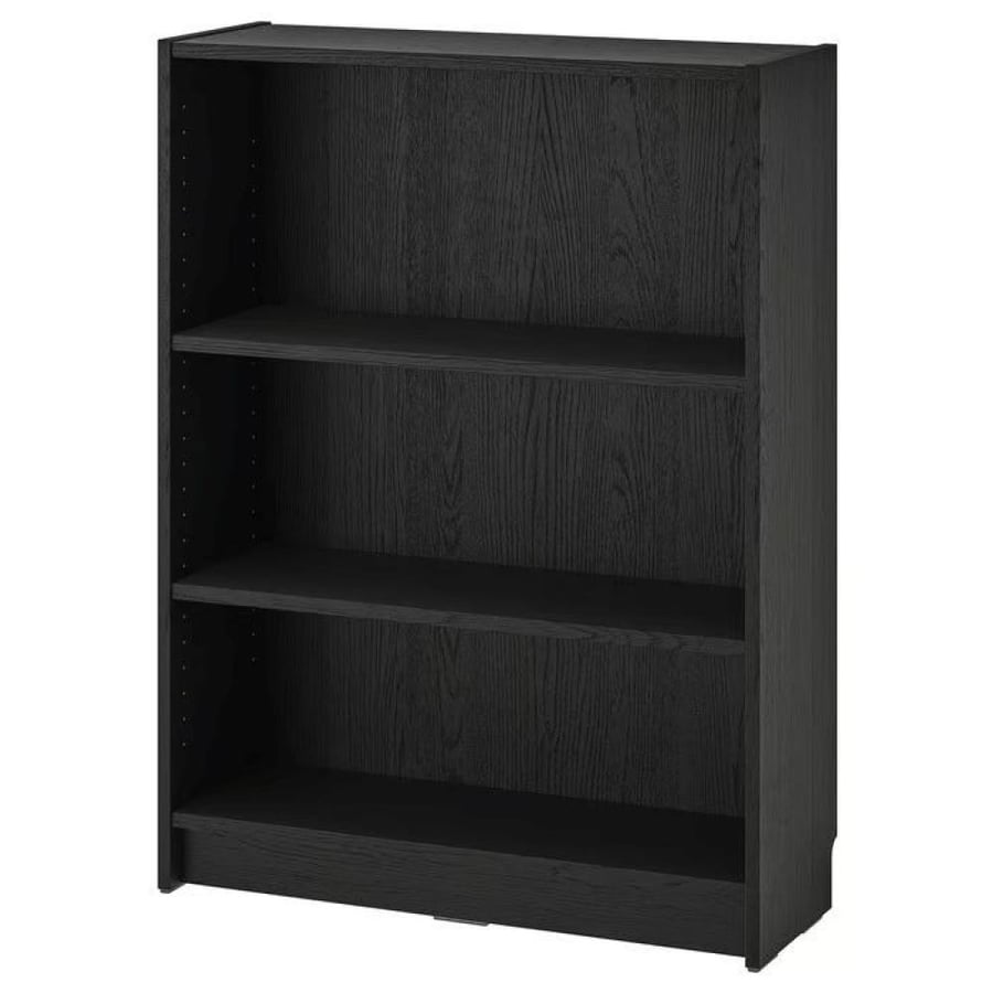 مكتبة, بني شكل خشب الجوز, ‎80x28x106 سم‏