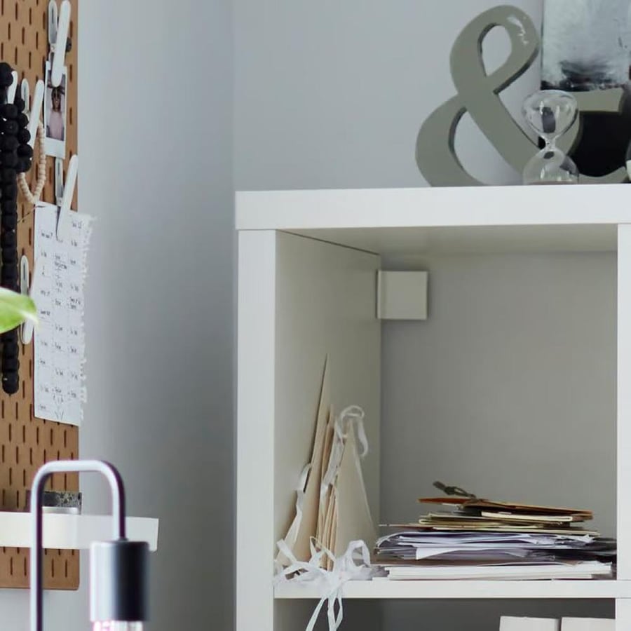 وحدة أرفف, أبيض, ‎147x147 سم‏