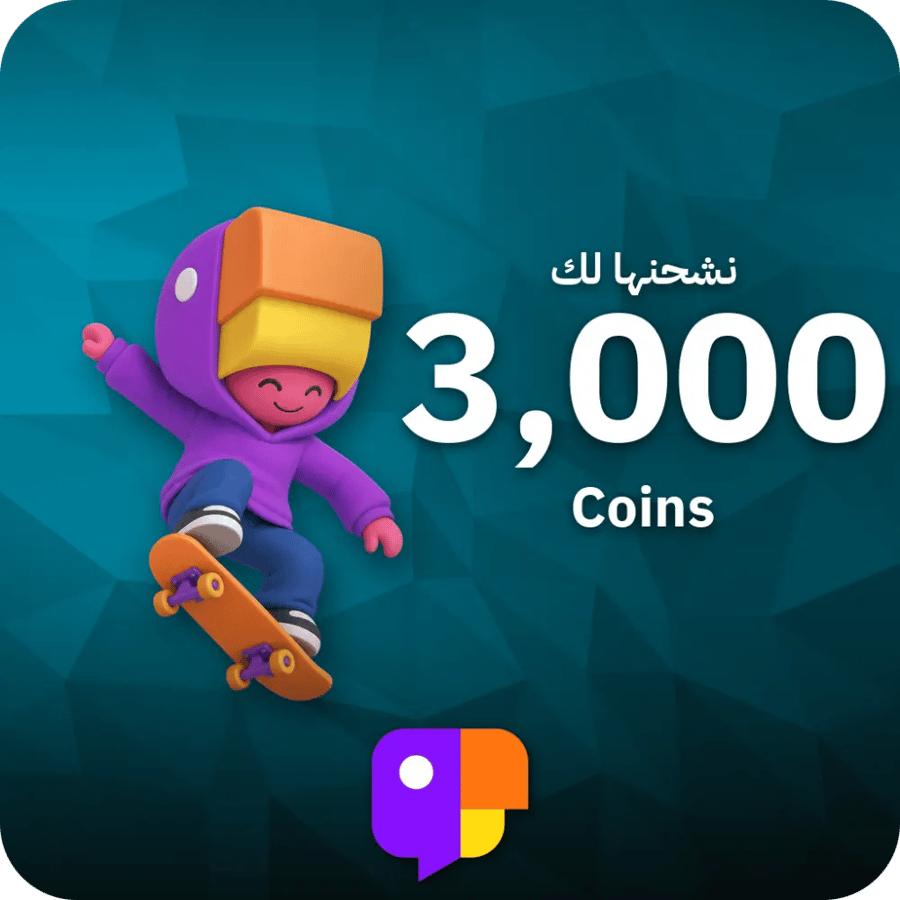 جاكو / 3000 Coins / Top Up