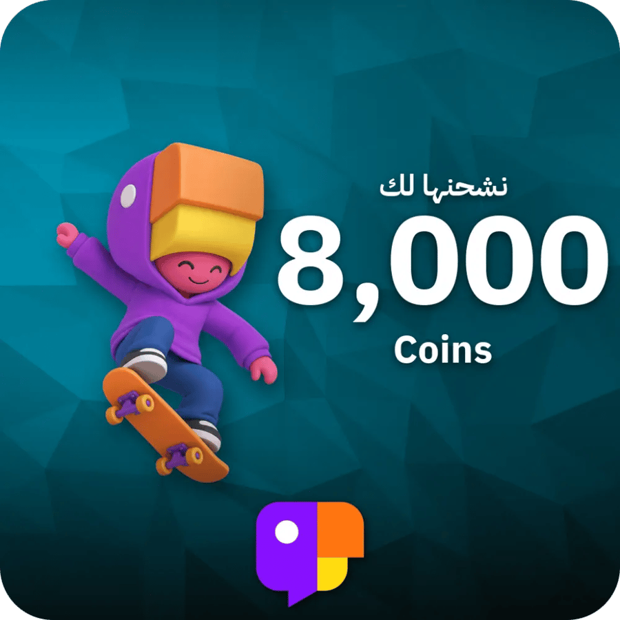 جاكو / 8000 Coins / Top Up