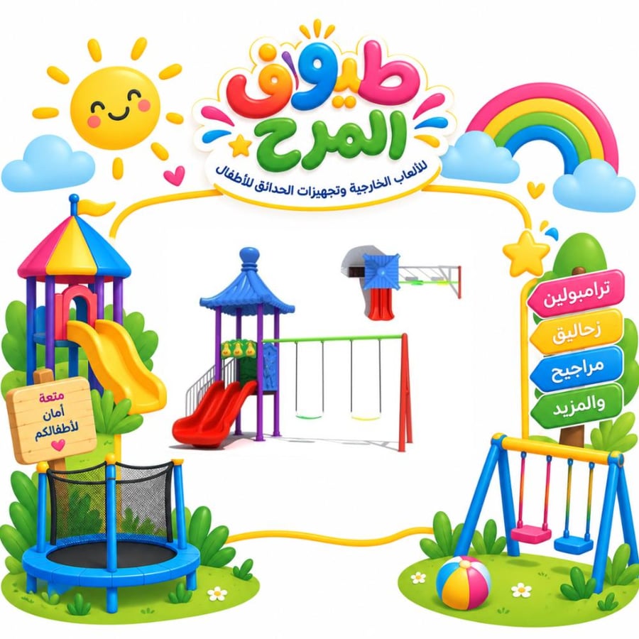 وحدة الالعاب الخارجية المتكاملة للساحات الخارجية و الحدائق