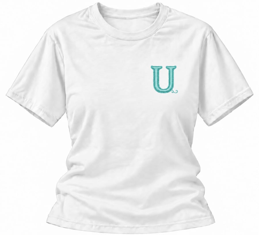 حرف U | تيشيرت قطني