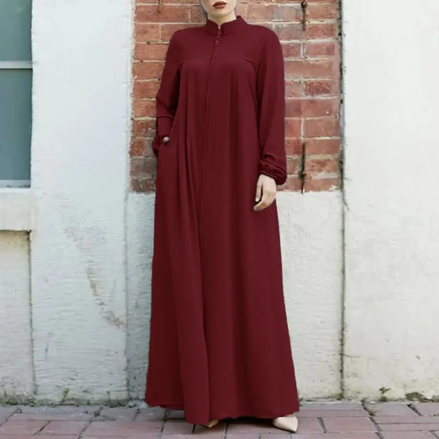 عباية إسلامية بسحاب متين
