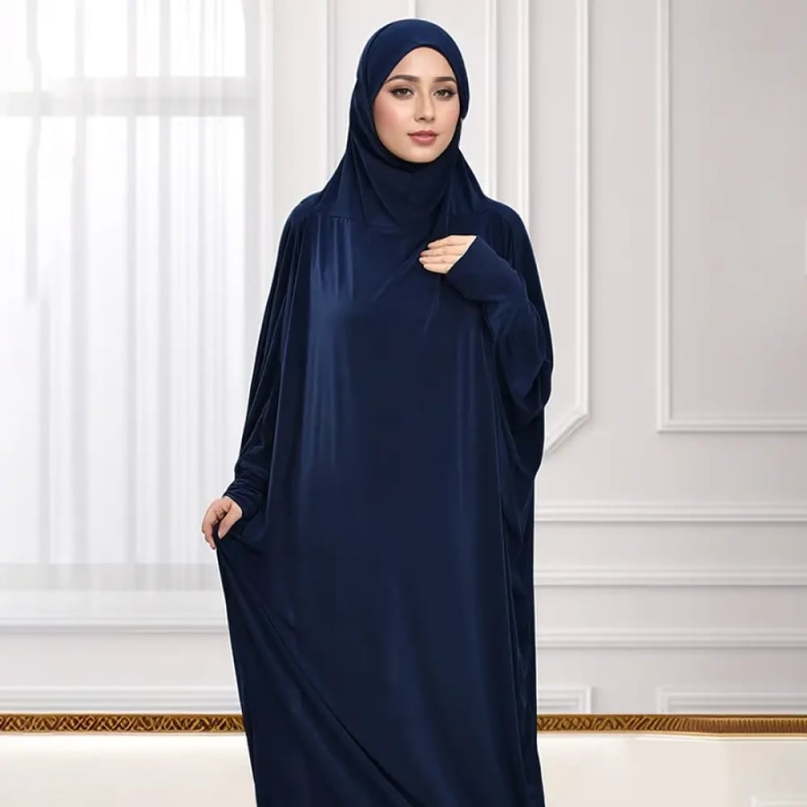 عبايات بأكمام غطاء كامل للنساء ب