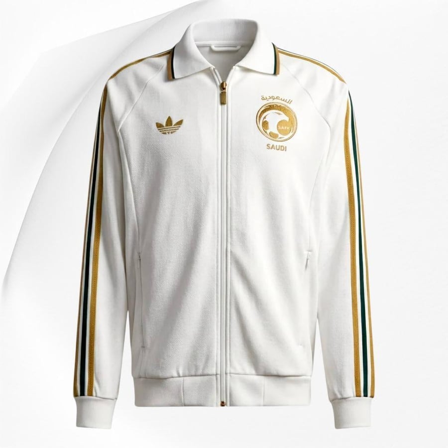 سويتر المنتخب السعودي الابيض2027