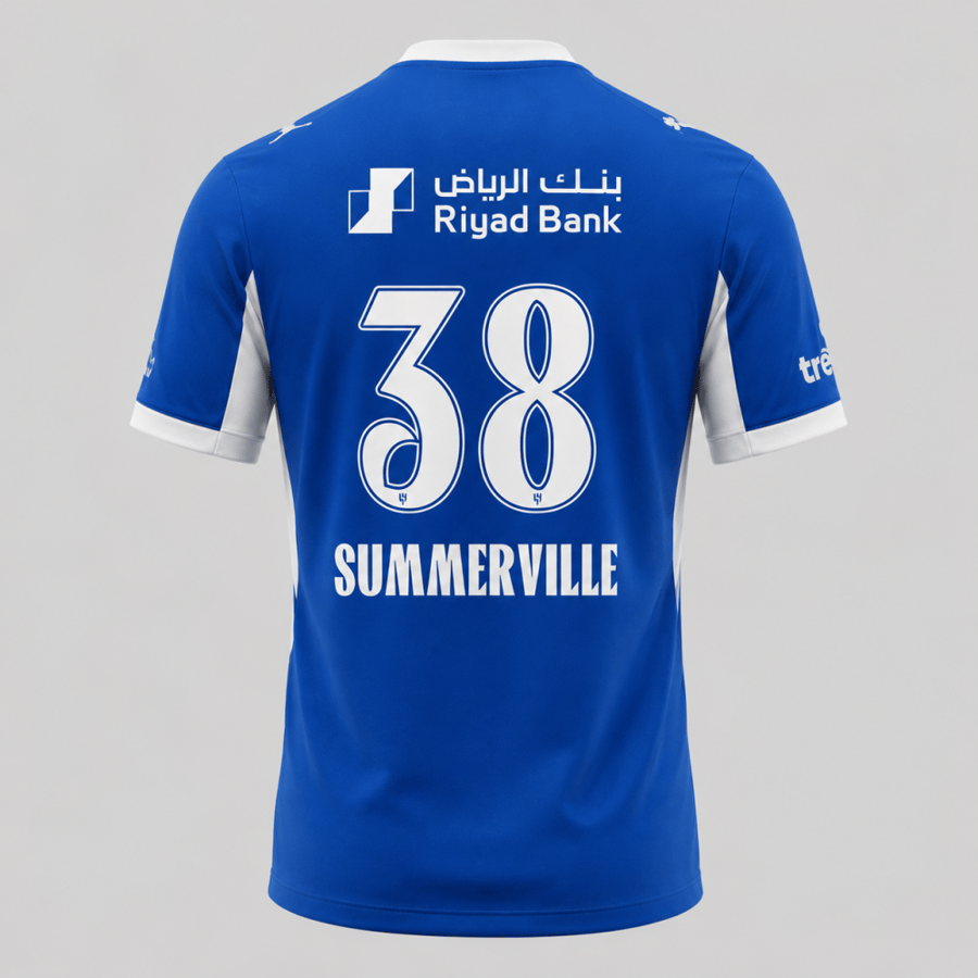تيشيرت الهلال الأساسي 2026–2027 للكبار | الأزرق