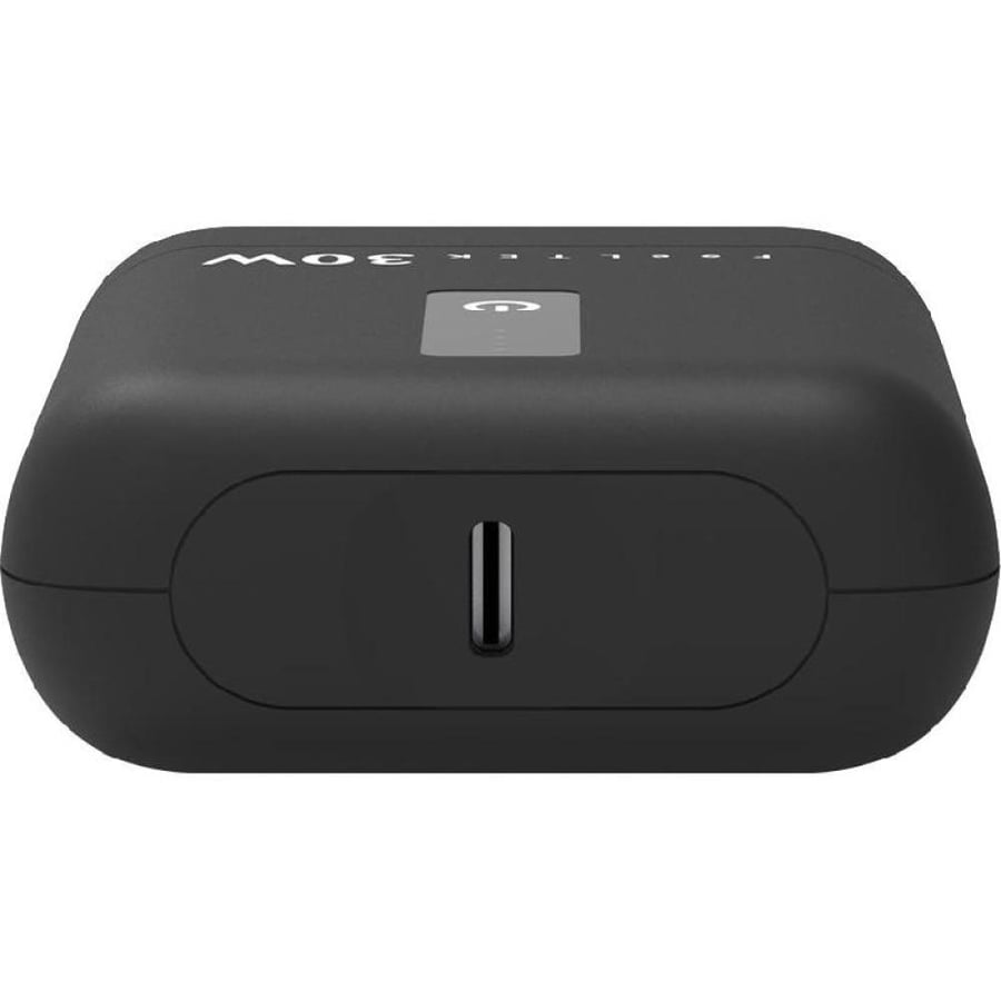 FeelTek Pico Pro Power Bank, Quick Charge, 10000 mAh, Dual USB (1X USB/1X USB-C), Black