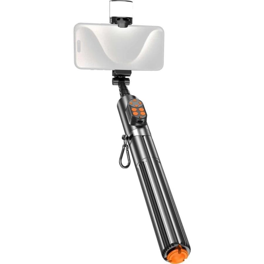 Techpick Tripod Smartphone Camera Accessory, Universal, for Most Devices, Black