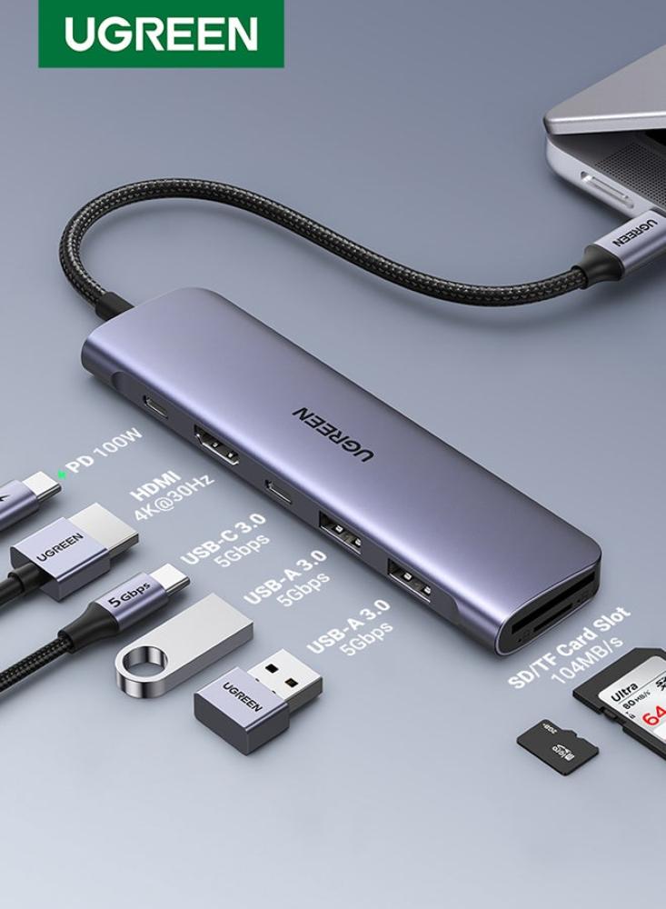 USB C Hub 7 in 1