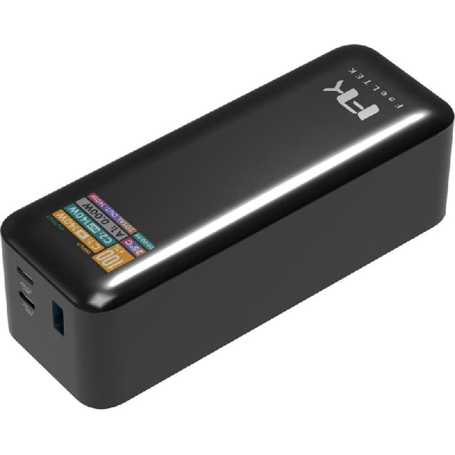 FeelTek Exa 140 PD Fast Charging 27000 mAh 3 USB 1X USB 2X USB C Black