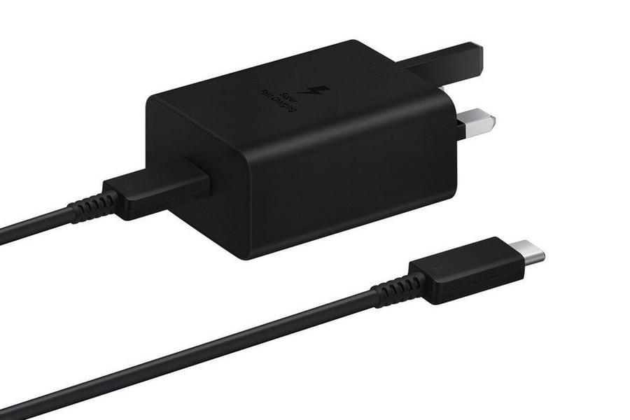 Samsung 45W Travel Adapter with USB Type C Fast Charger Black