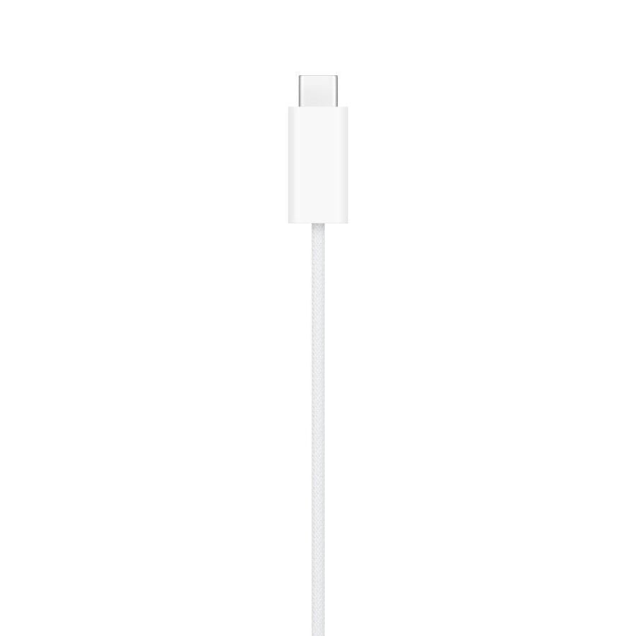 Apple Watch Magnetic Fast Charger to Type C Cable 1M, White