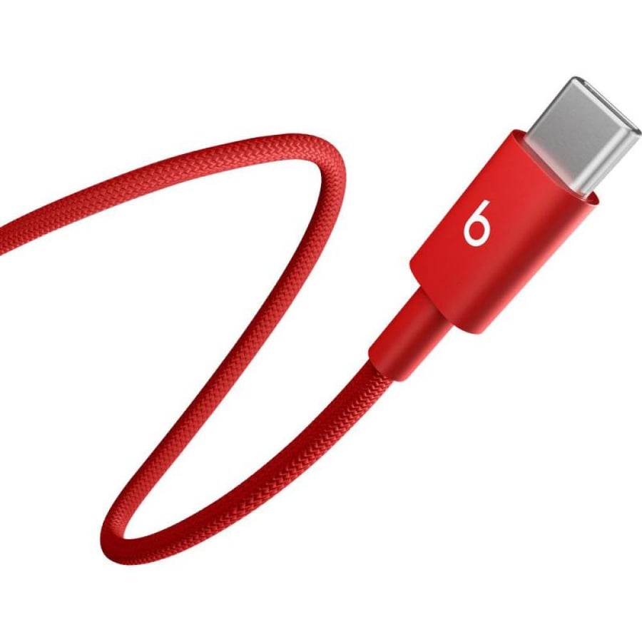 Beats USB-C to USB-C 240W Sync & Charge Cable, 3.00 m ( 9.84 ft ), Red