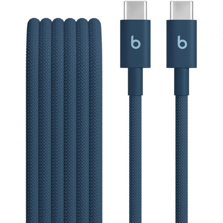 Beats USB C to USB C 240W Sync Charge Cable 3 00 m 9 84 ft Blue