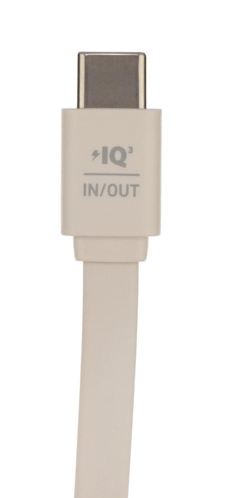 Anker Nano Power Bank, 10000mAh, 30W, Built-In USB-C Cable, White