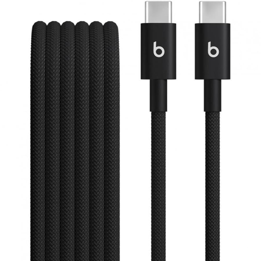 Beats USB C to USB C 240W Sync Charge Cable 3 00 m 9 84 ft Bolt Black