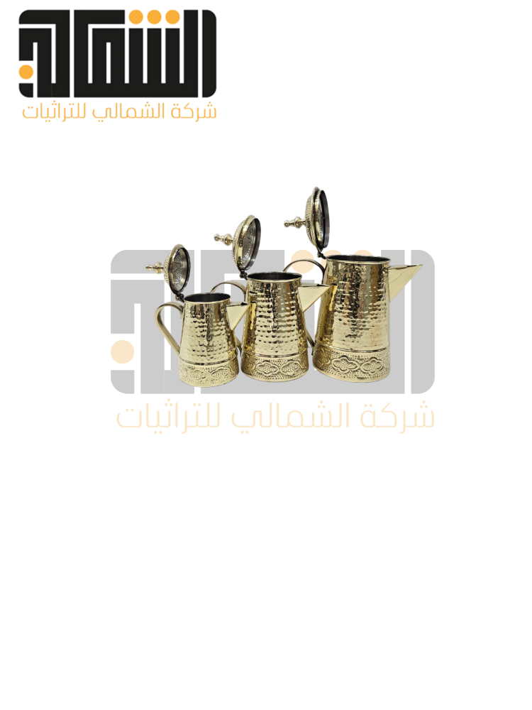 طقم مفاويح  ستيل 3 احجام ذهبي كامل