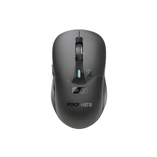 Wireless double rechargeable mouse comes with Bluetooth connection and radio frequency (RF), with accuracy of 800/1200/1600 dpi, and a working time of up to 70 hours with plug and play support