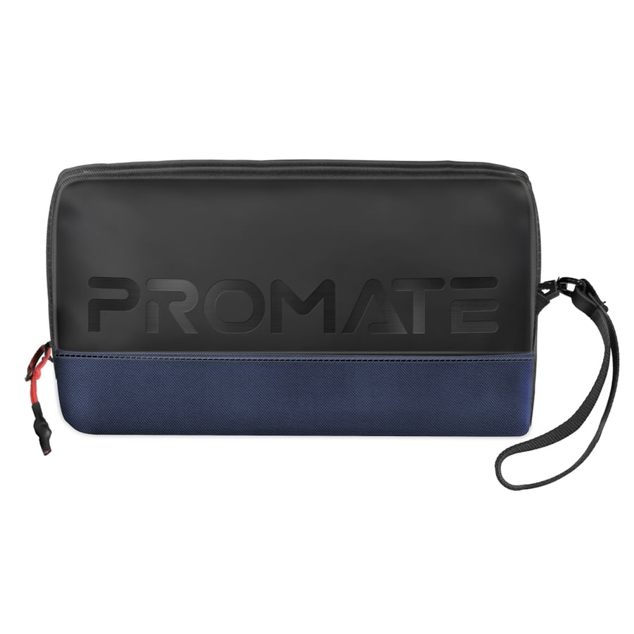 Lightweight bag for organizing basic technical tools, contains multiple pockets to facilitate arranging and carrying equipment, and it is water-resistant.
