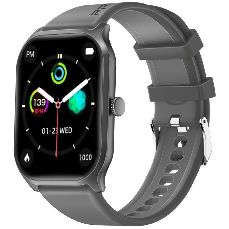 Your ideal fitness companion xWatch-B2 equipped with a 2.01-inch TFT screen and wireless connectivity technology, water-resistant with IP67 standard. It features sensors such as a heart rate sensor, blood oxygen level, step counter, and sleep monitoring, 