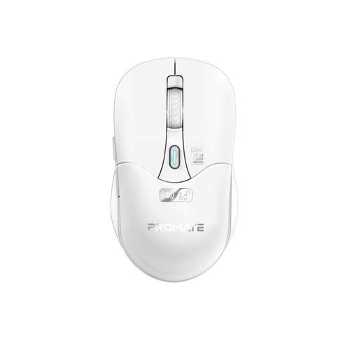 Wireless double rechargeable mouse comes with Bluetooth connection and radio frequency (RF), with accuracy of 800/1200/1600 dpi, and a working time of up to 70 hours with plug and play support
