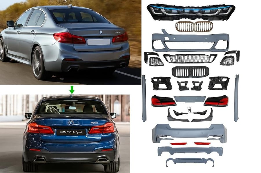 طقم تعديل خارجي G30 مظهر M-Power جذاب