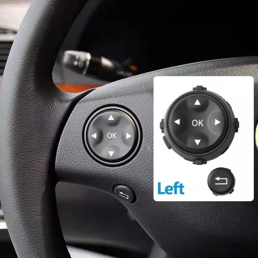 Mercedes-Benz steering wheel buttons