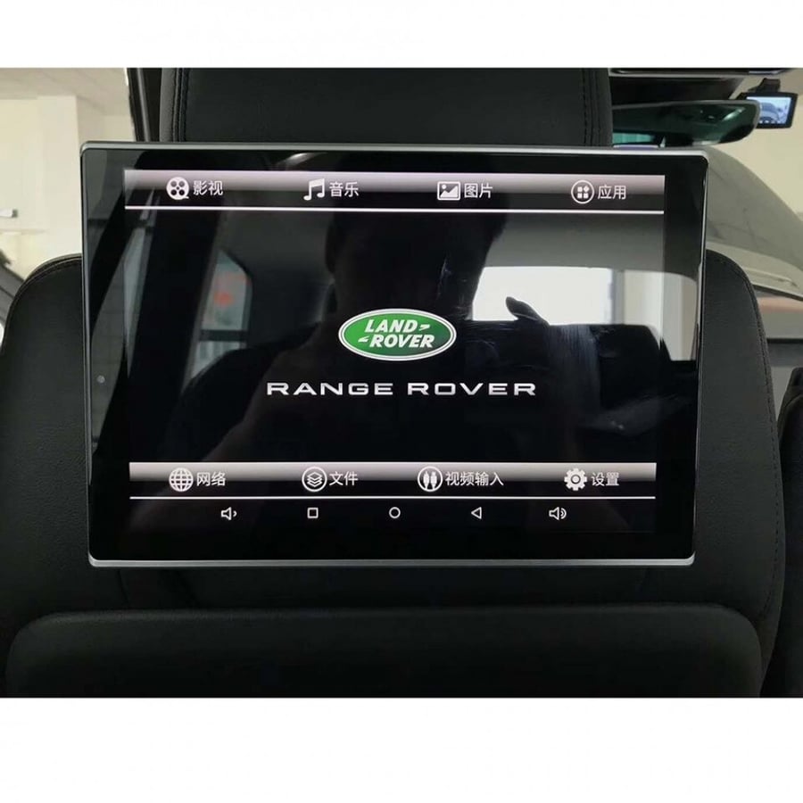 Android 10 screen 11.8 inches for headrest for Range Rover (available upon request)