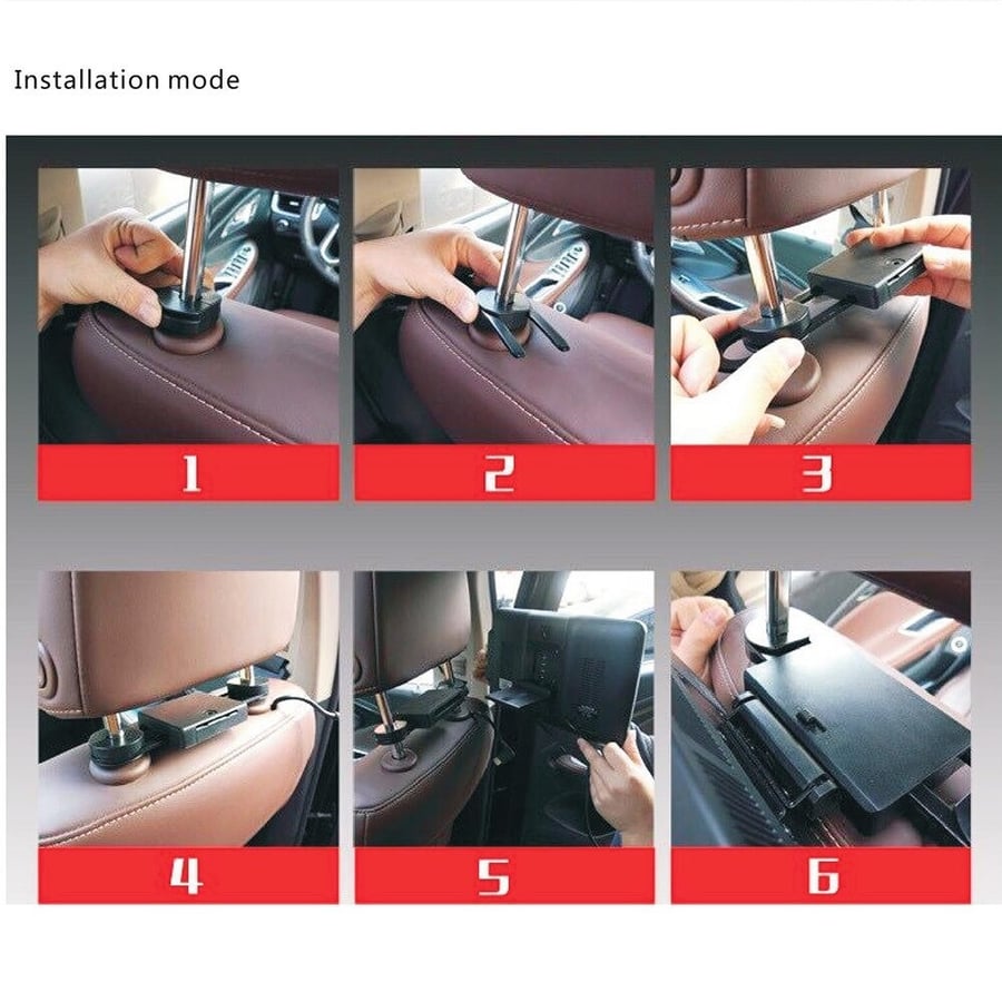 Android 10 screen 11.8 inches for headrest for Range Rover (available upon request)