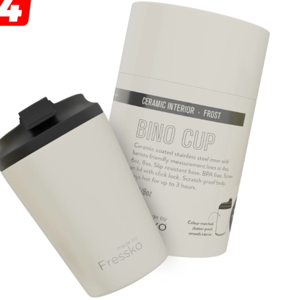 Frost ceramic cup interior - Fresco
