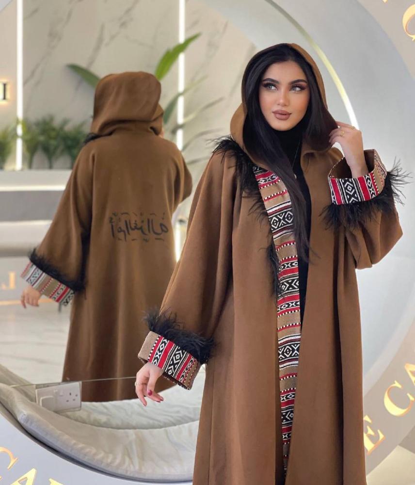 فروة جوخ مع سدو تراثي