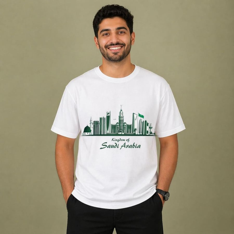 تيشيرت ابيض رجالي