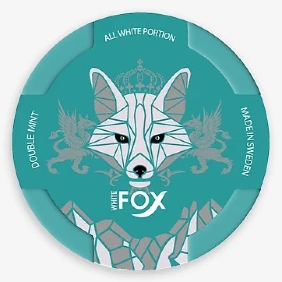 وايت فوكس اظرف نيكوتين نعناع حار White Fox Nicotine Pouches Full Charge
