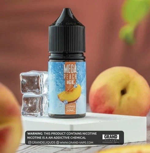 نكهة سولت ميجا خوخ ايس سولت - Mega peach Ice Salt