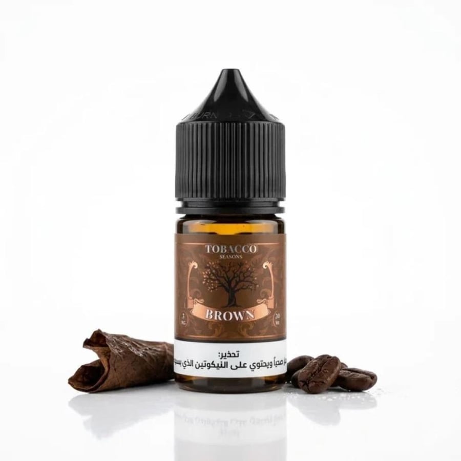 نكهة توباكو سيزونز براون بني قهوة أمريكانو سولت Tobacco Seasons Brown