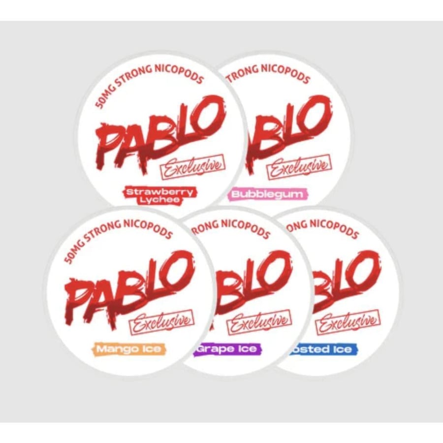 اظرف نيكوتين من شركة بابلو - PABLO NICOTINE POUCHES