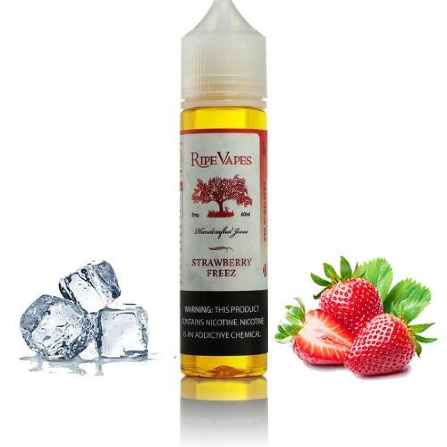نكهة فيب فراولة ايس من ريب فيب Ripe Vapes Strawberry Freez Vape