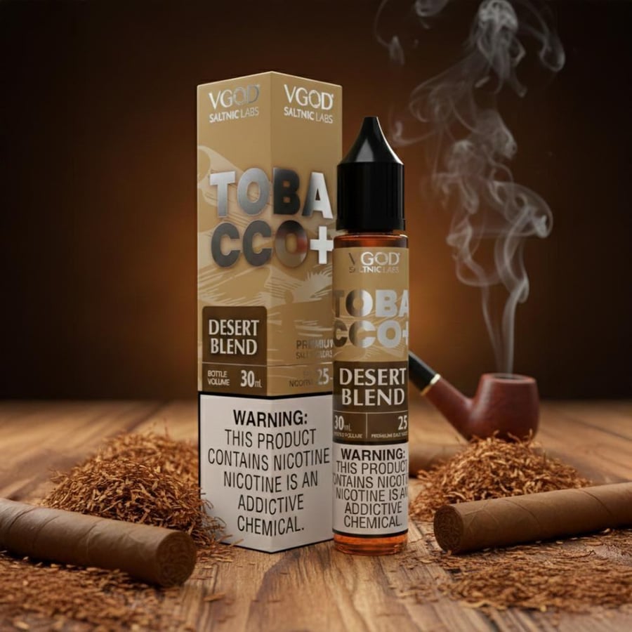 نكهة توباكو مزج الصحراء من شركة في قود VGOD TOBACCO DESERT - مل 30