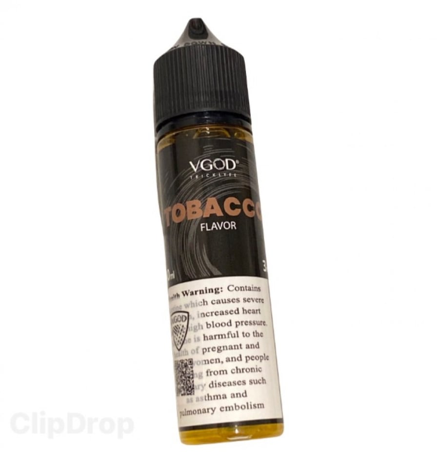 نكهة فيب في قود دراي توباكو -Vgod Dry Tobaccos Vape 60ml